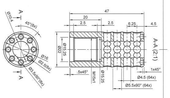CNC-Drehen nach CAD-Zeichnung