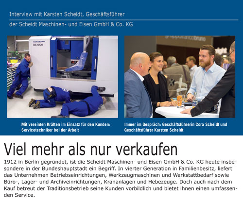 Scheidt Berlin in the Wirtschaftsforum