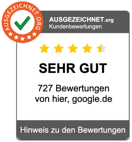 Outstanding customer reviews