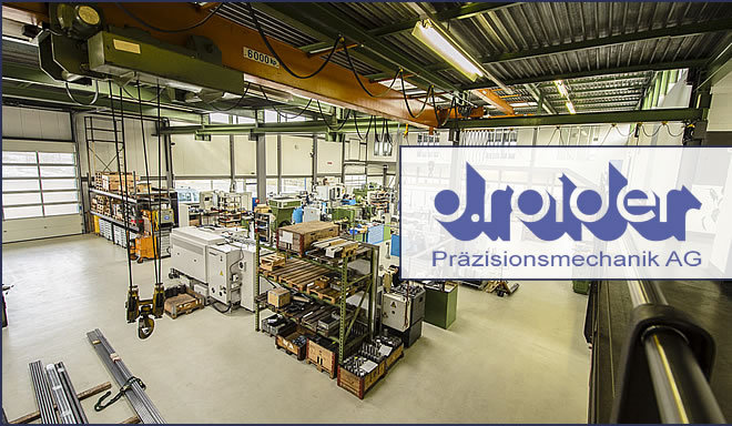 Werkstatt der D. Roider Präzisionsmechanik