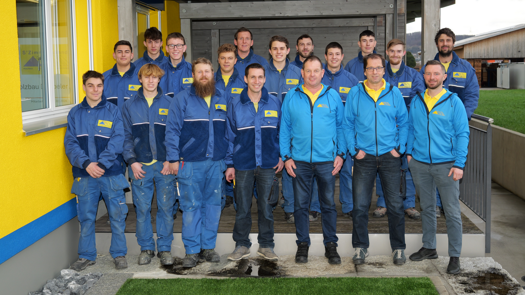 Das Team der Holzbau Deppeler AG