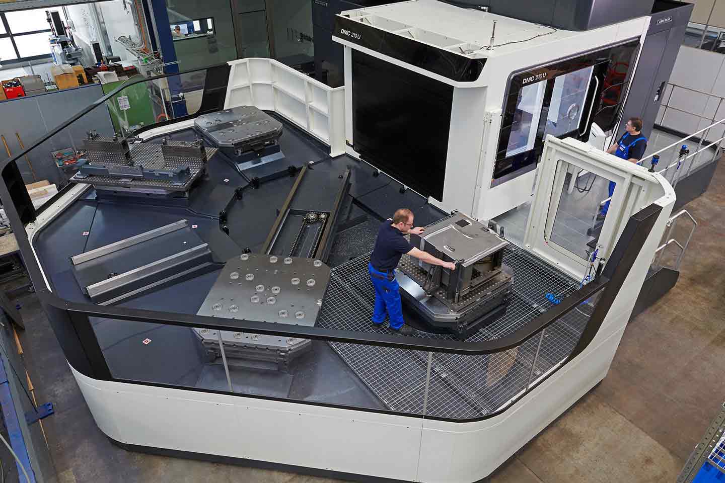 5-Achs-Portalfräsanlage DMC 210 U (2019)
