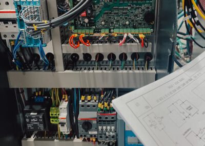 Control cabinet assembly