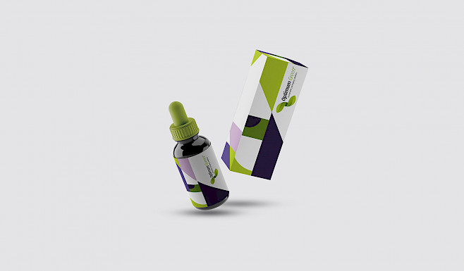 Label made from recycled material