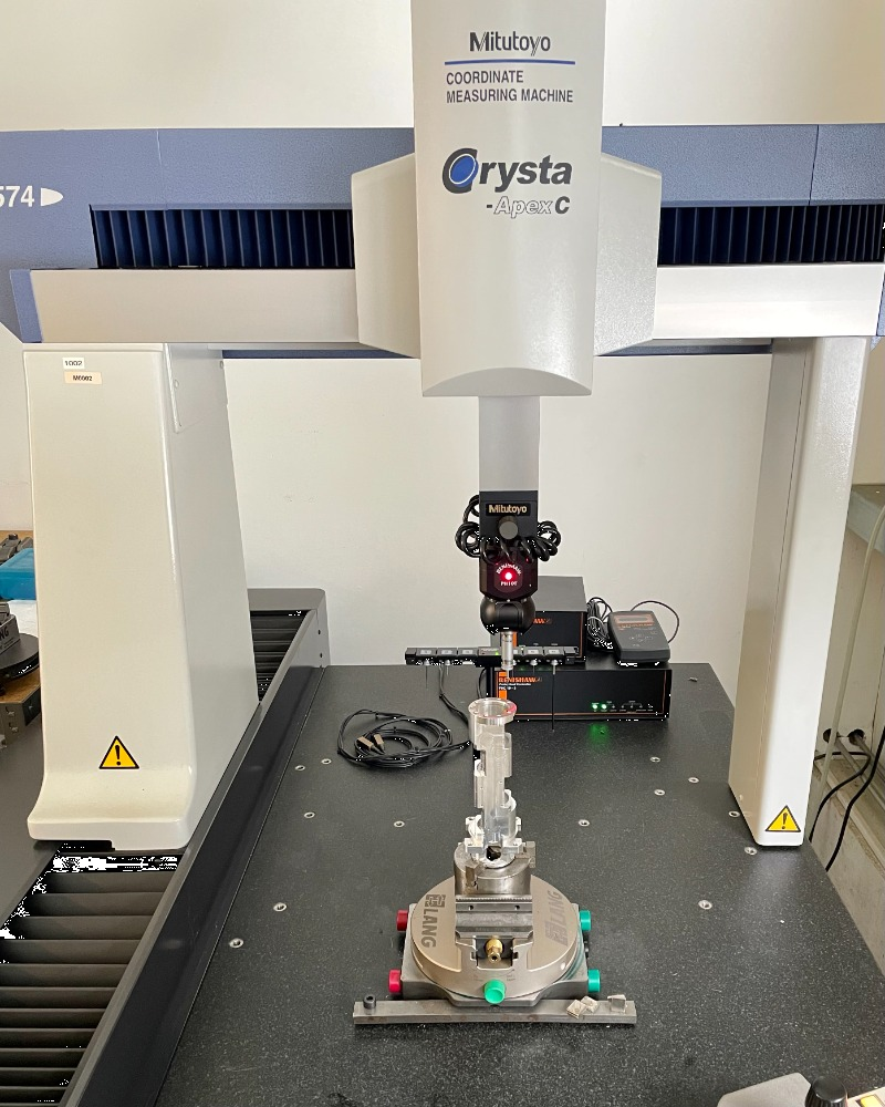 Quality assurance using a 3D coordinate measuring machine