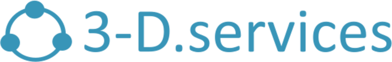 Logo 3-D.services GmbH