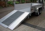 Baumaschinentransport