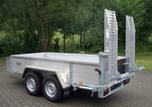 Baumaschinentransport