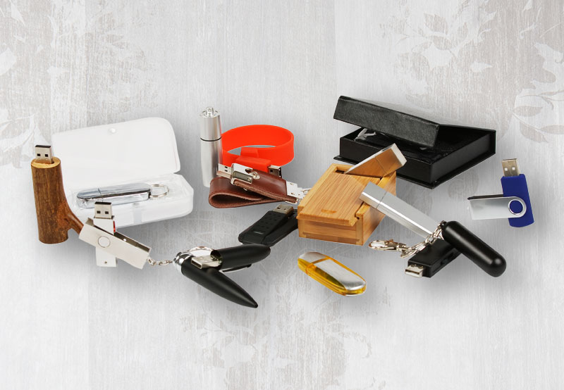 USB-Sticks mit Bedruckung und Bespielung