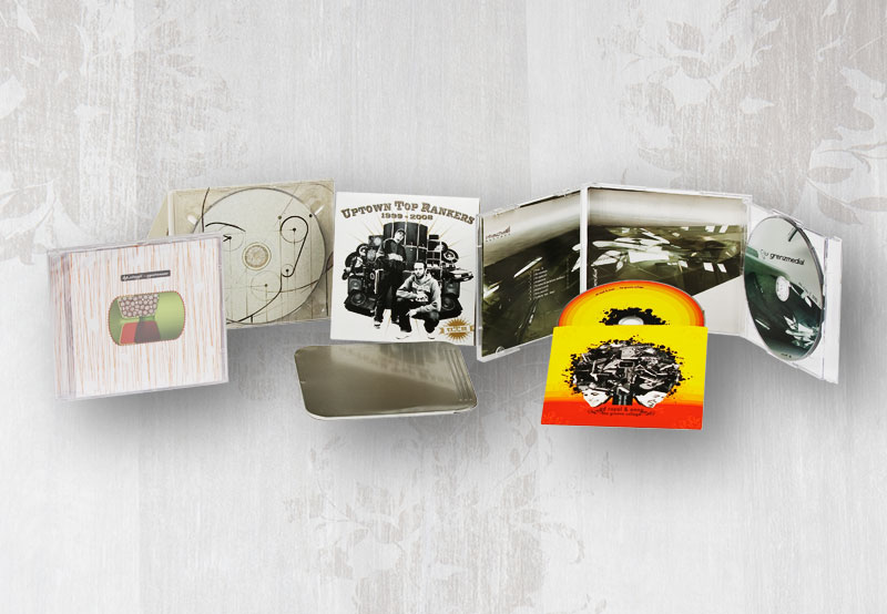 CD-Produktion (12-cm- und 8-cm-CD)