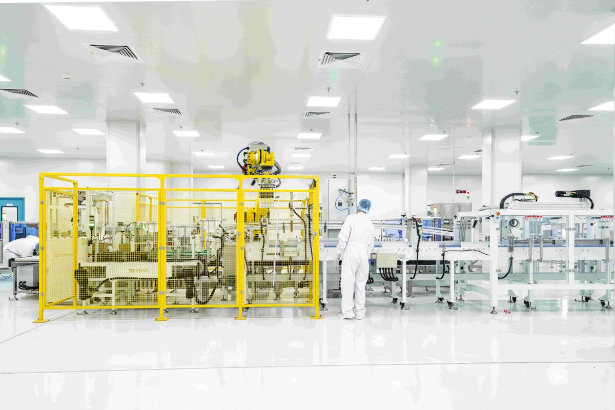 Automatisierte Inspektion und Verpackung