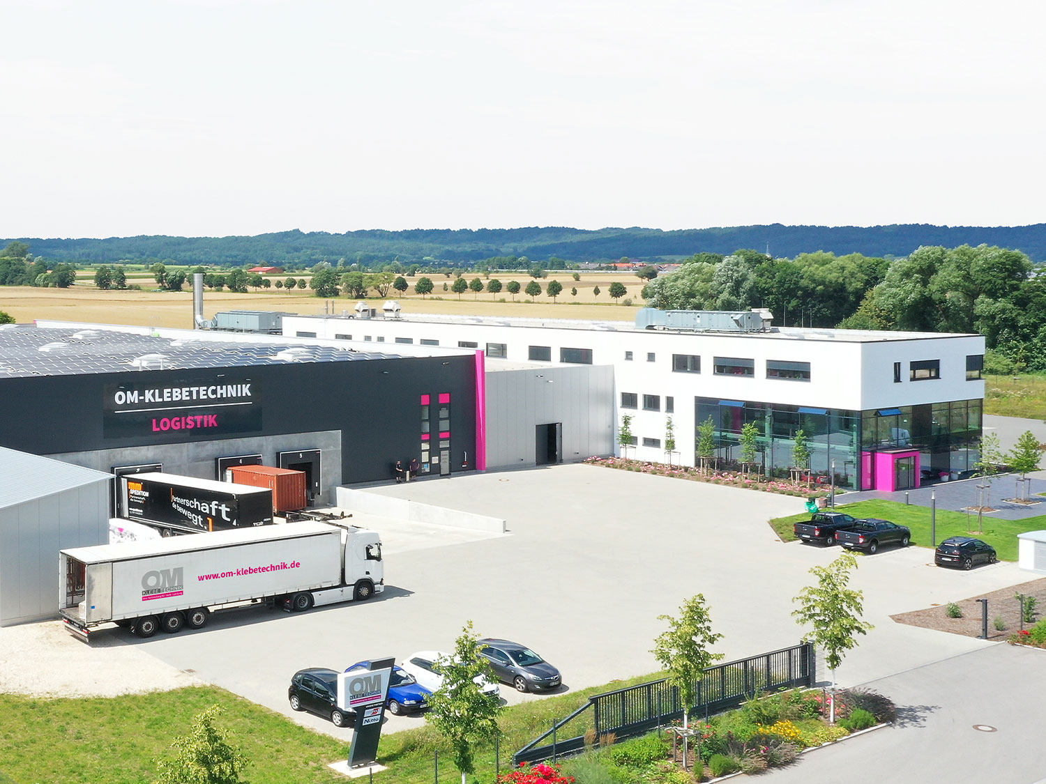 Firmengebäude OM-Klebetechnik