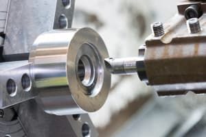 CNC-Drehen mit angetriebenen Werkzeugen