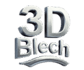 3D Blech Logo