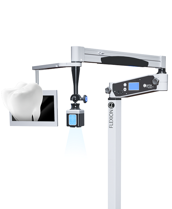 Digitales 3D-Dentalmikroskop