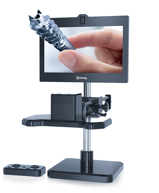 Ergonomisches 3D-Mikroskop
