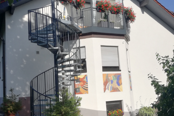 Terrassenüberdachung mit Schiebeelementen