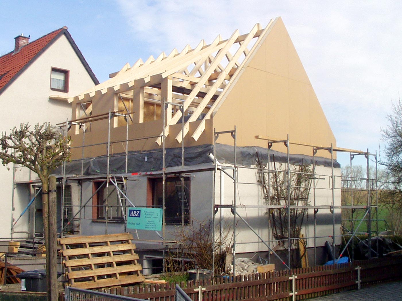 Bedachung und Dachstühle