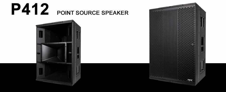 PARIZ – 4 x 12"/1.4" Horn Loaded Point Source