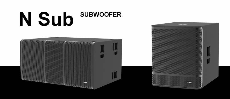 N Sub Series – 18" und 2x 18" Subwoofer