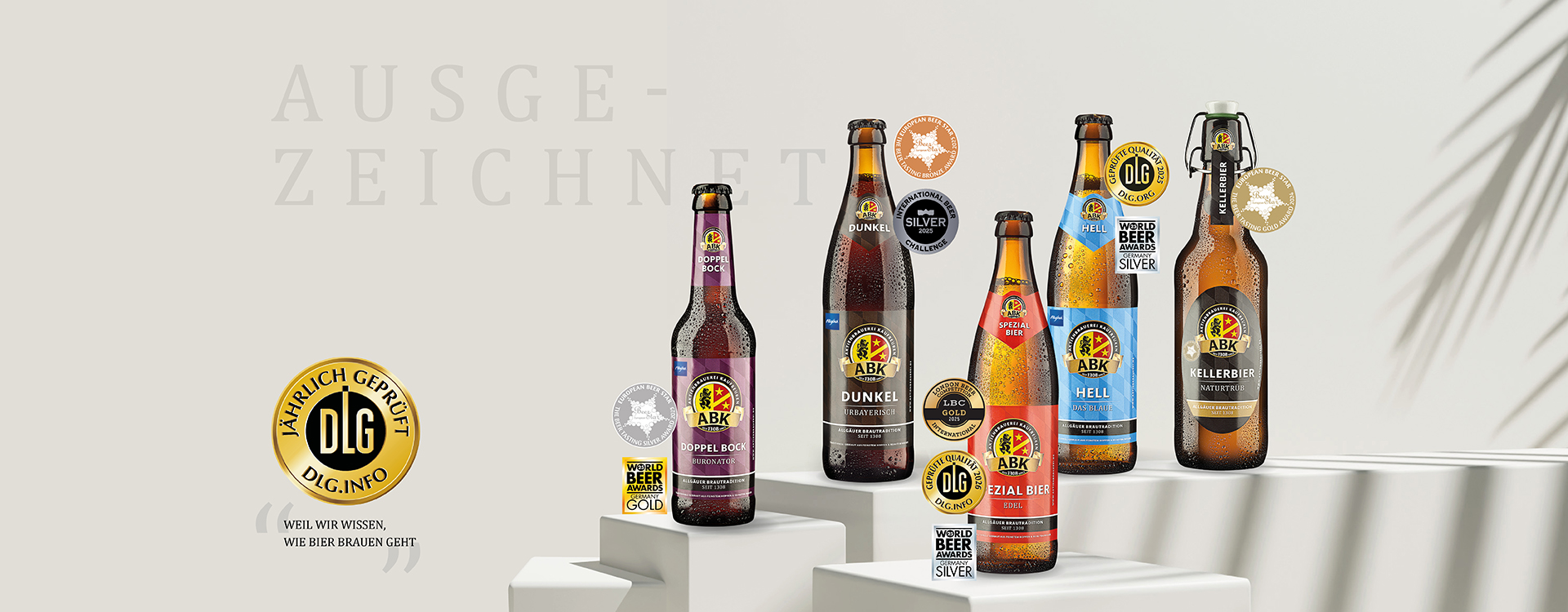 Ausgezeichnete ABK-Biere