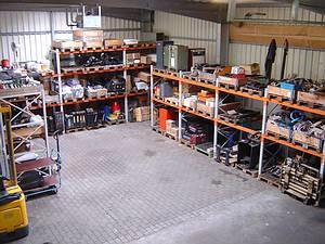 Large-parts warehouse