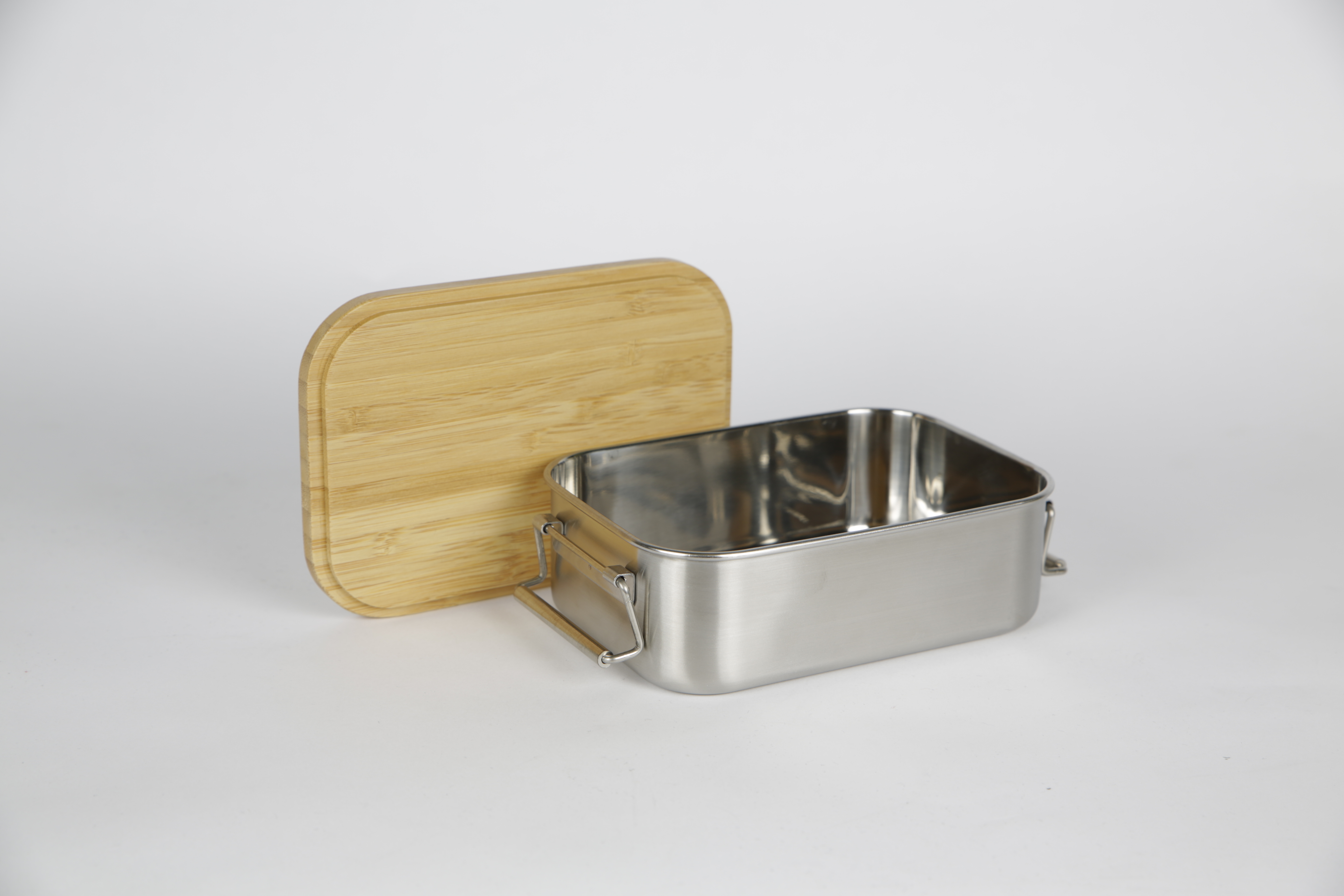 Lunchbox mit Bambusdeckel