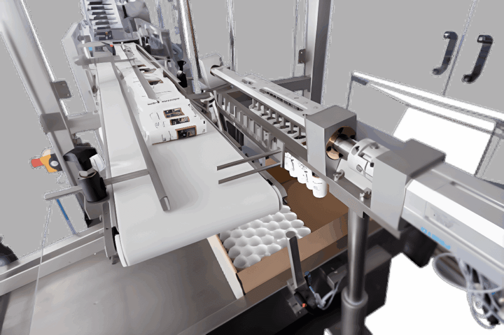 Tubenfüllmaschine TU91PE DK mit Tubenzuführsystem