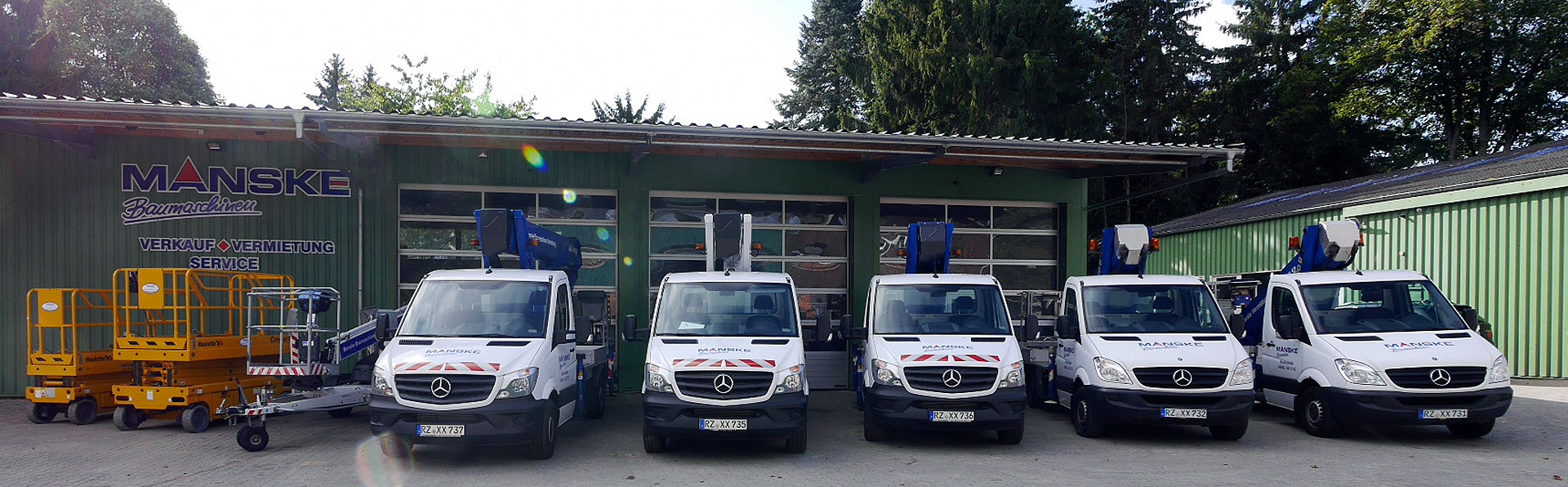 Arbeitsbühnen – Vermietung und Verkauf