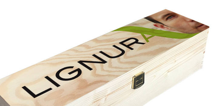 LiGNURA finished wooden box product