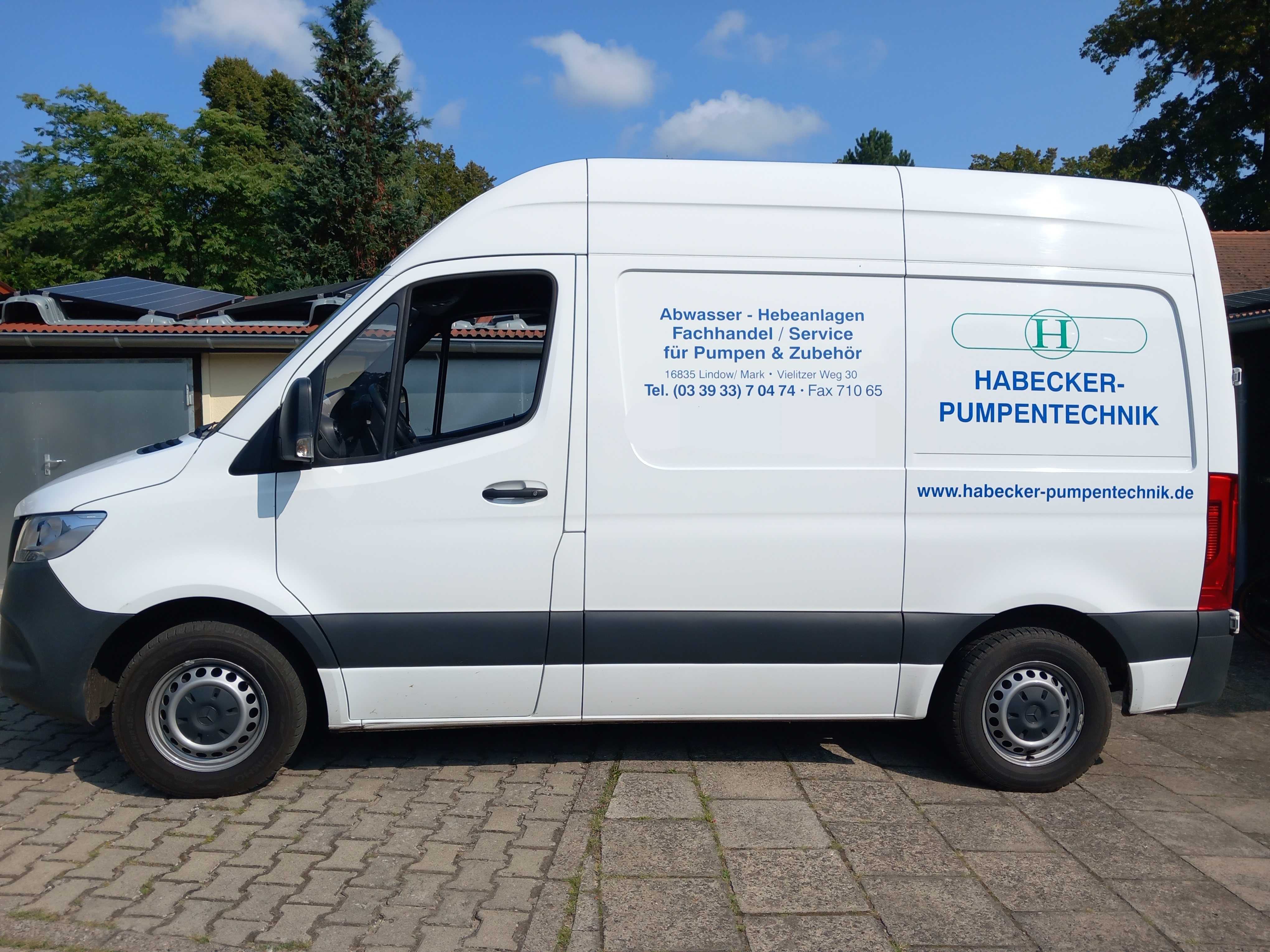 Fahrzeug von Habecker Pumpentechnik