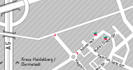 Directions map for the Sandhausen site