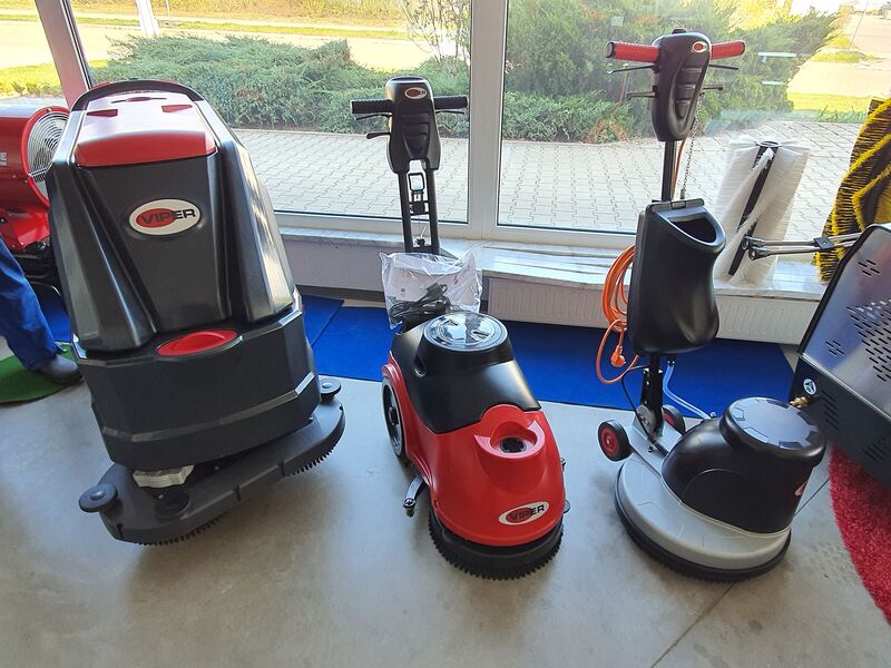 Industrial vacuum showroom