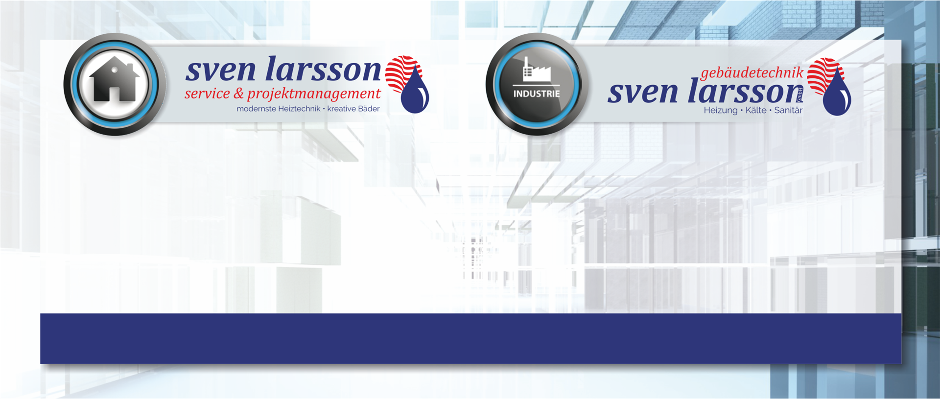 Bereiche der Firma Larsson