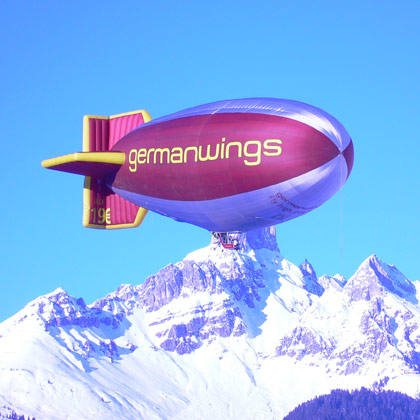 Germanwings Luftschiff