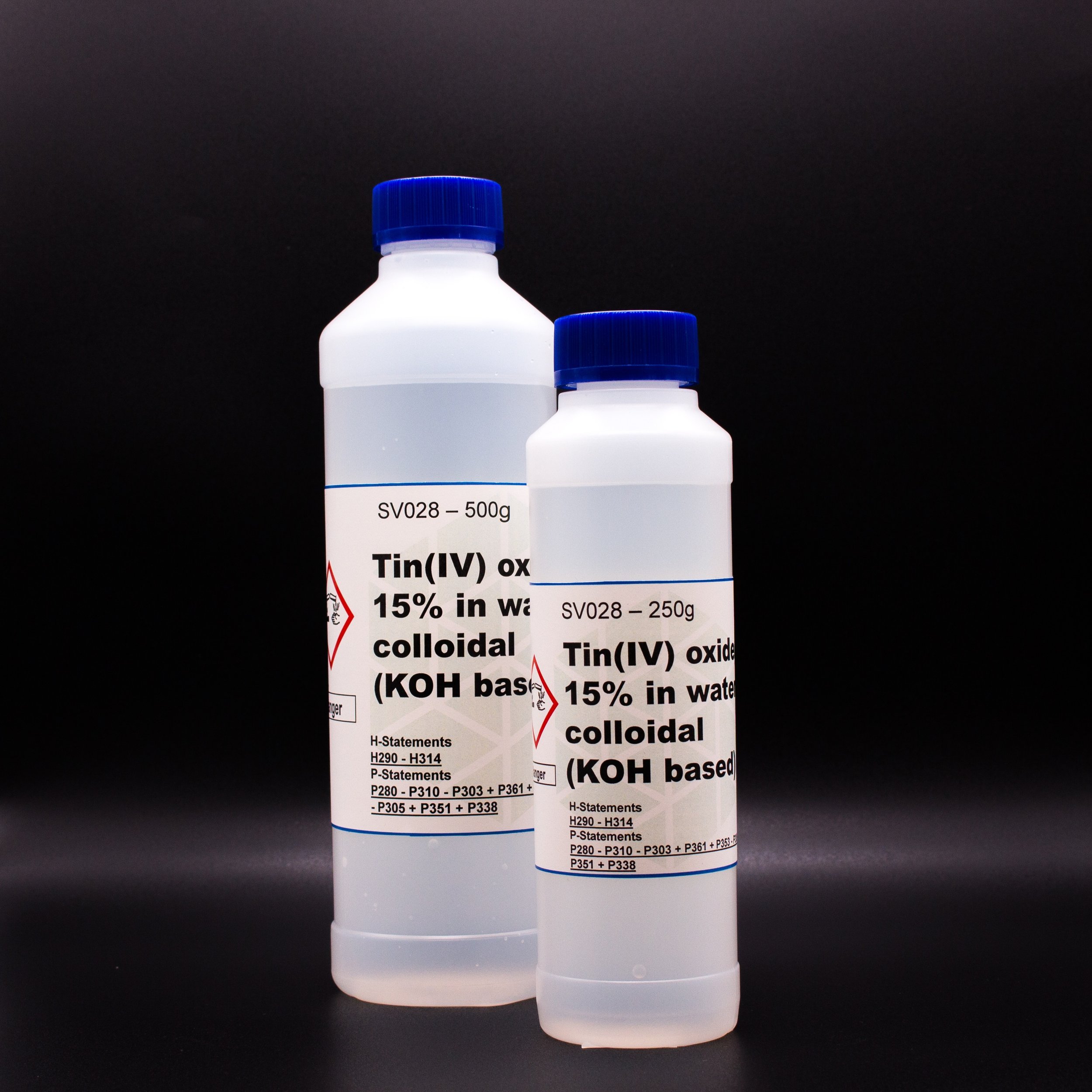 Tin(IV) oxide, 15% in water