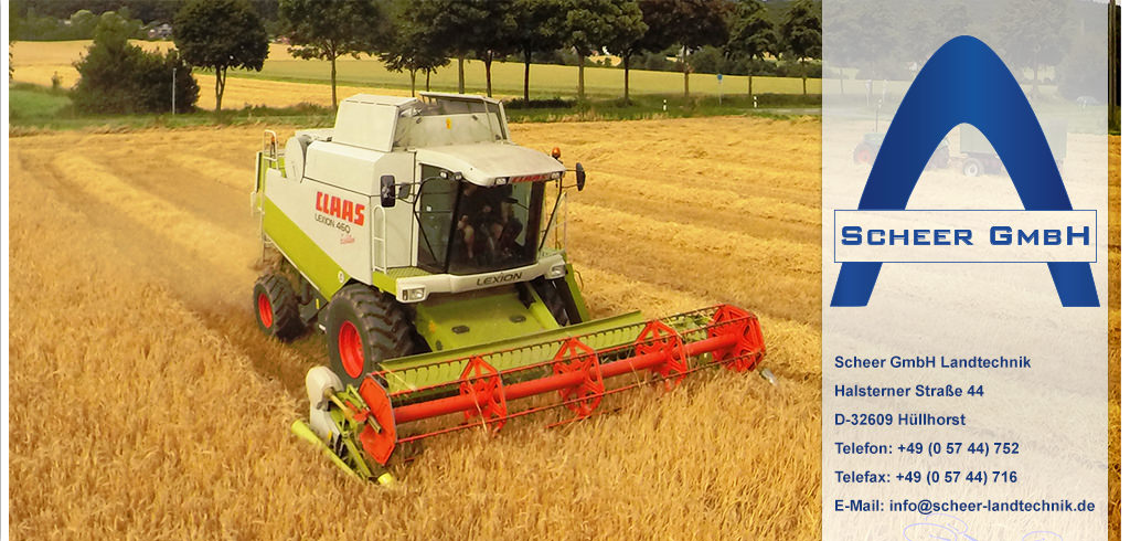 CLAAS Mähdrescher im Einsatz