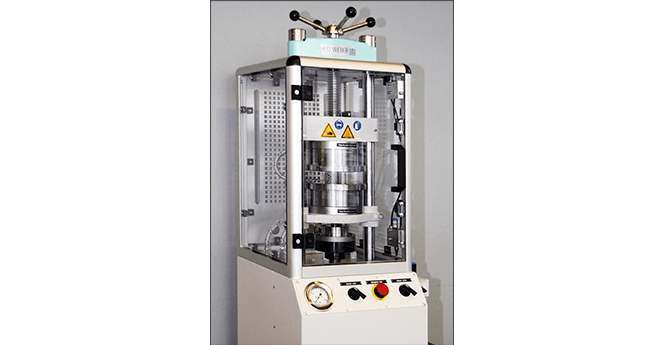 Pneumatische Laborpresse