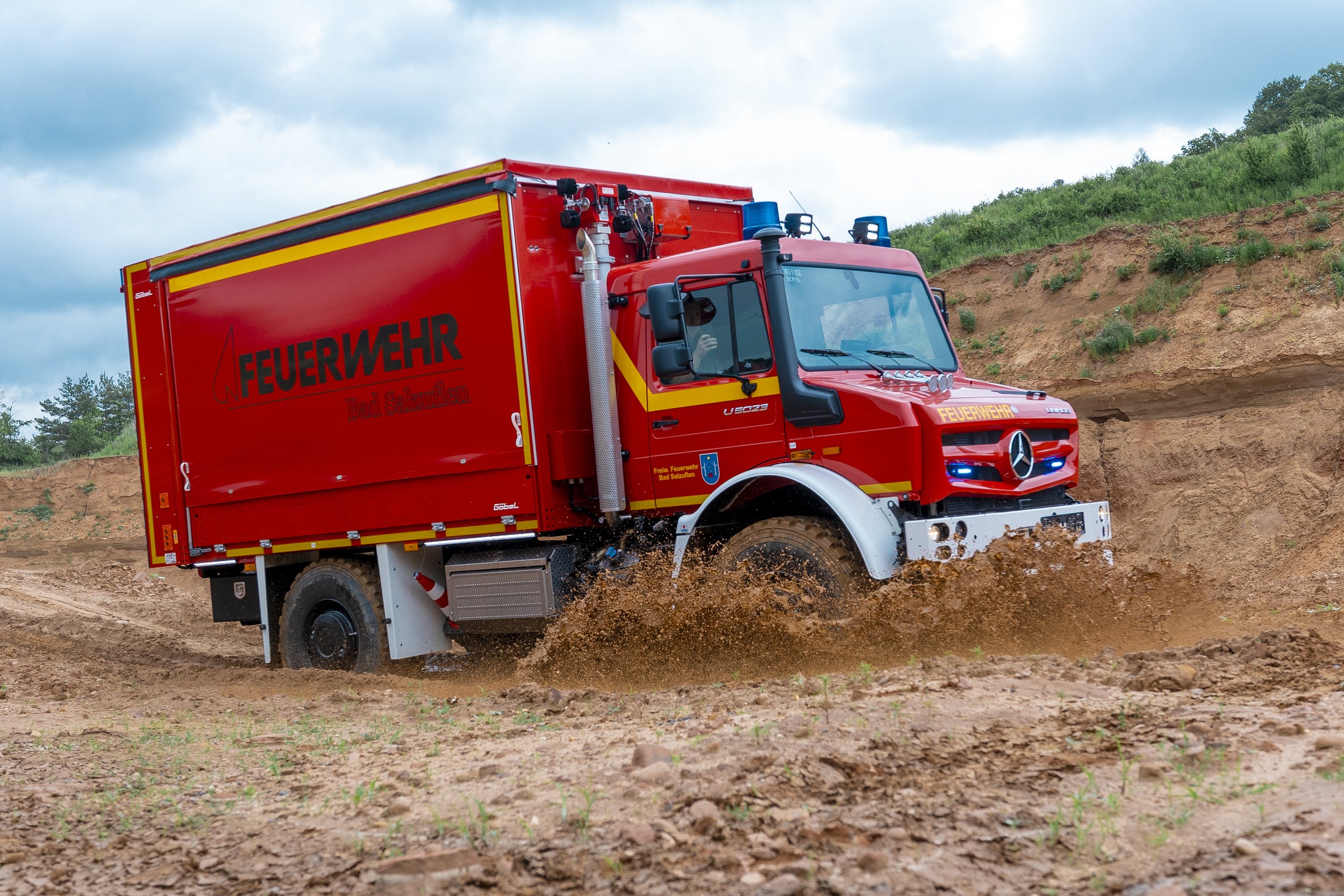 Einsatzfahrzeug Feuerwehr