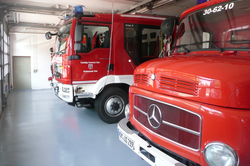 Slip resistance, Uslar fire station – 1,000 m²