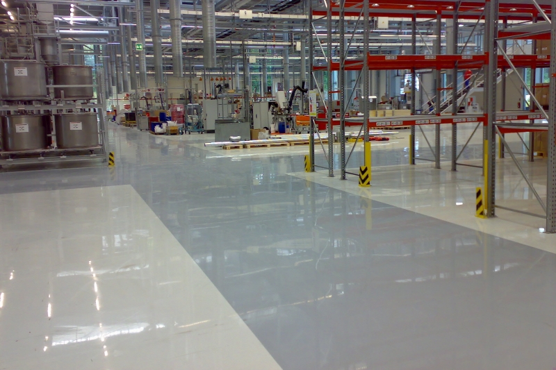 ESD/AS coating, Hilti Deutschland – 10,000 m²