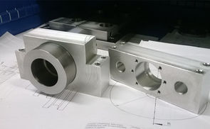 Stahlbauteil vor der Veredelung