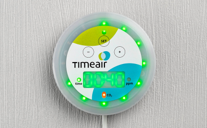 timeair CO2 measuring device