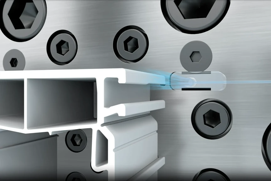 Digitalisierte Extrusionslinie