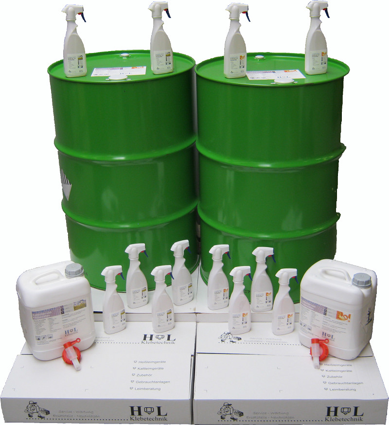 PowerClean Reiniger für Leimgeräte