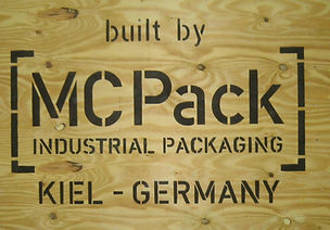 Verpacktes Packstück