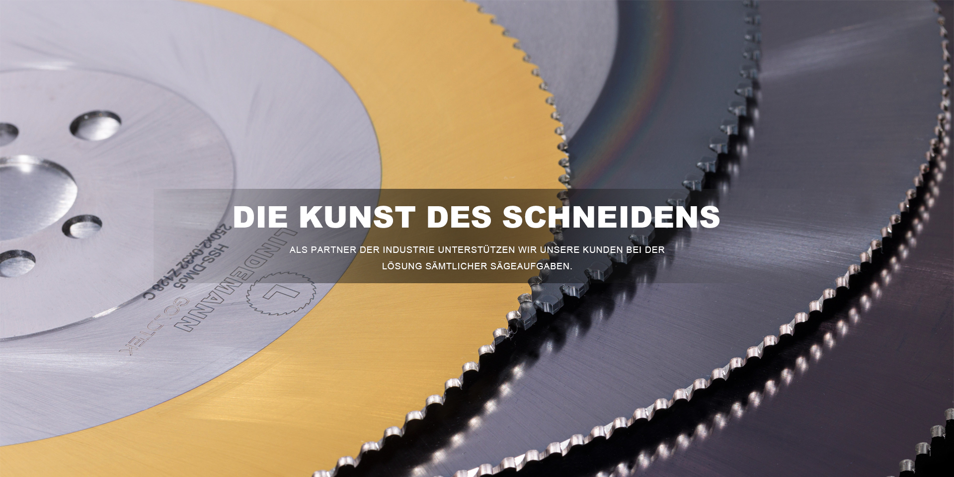 Hartmetallbestücktes Blatt für Stahl