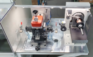Ultra-fine wire drawing machine E10 with inline rolling mill