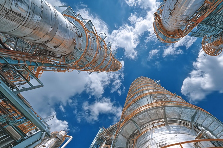 Refinery-Türme (Total Tower Care)