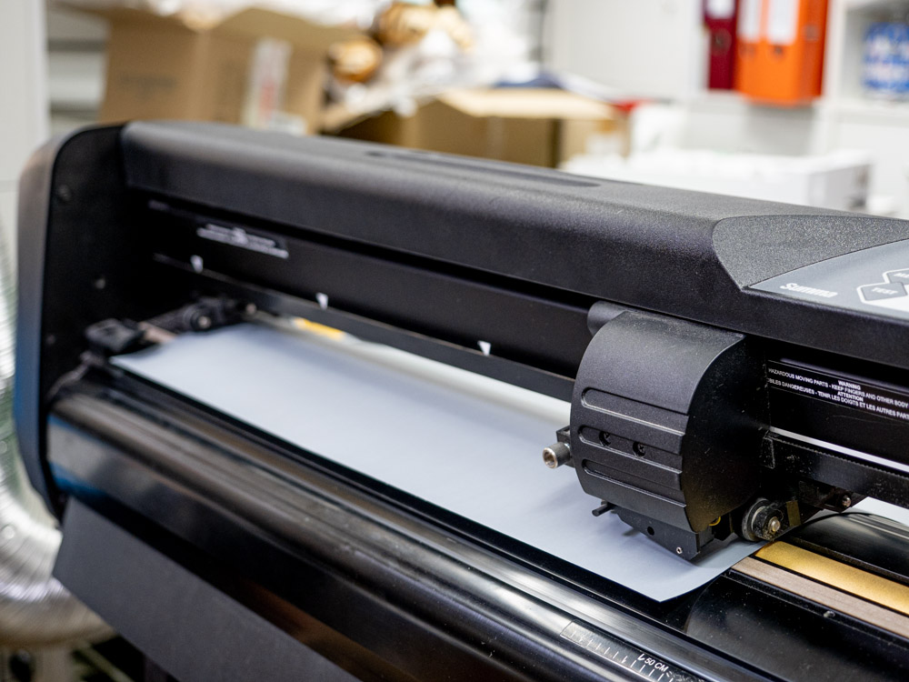 Plotter in the workshop